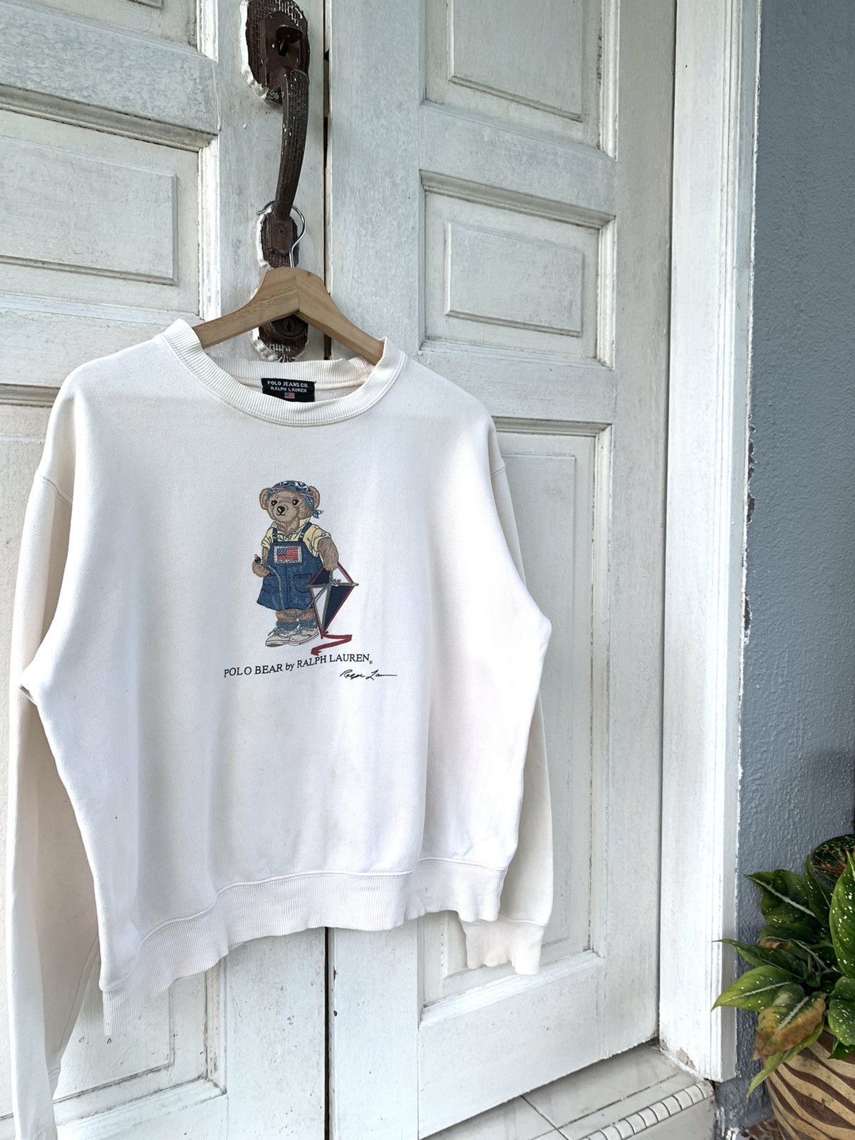 Designer × Polo Ralph Lauren × Vintage Rarely Vintage Polo Ralph Lauren Sweatshirt Size US M / EU 48-50 / 2 - 1 Thumbnail