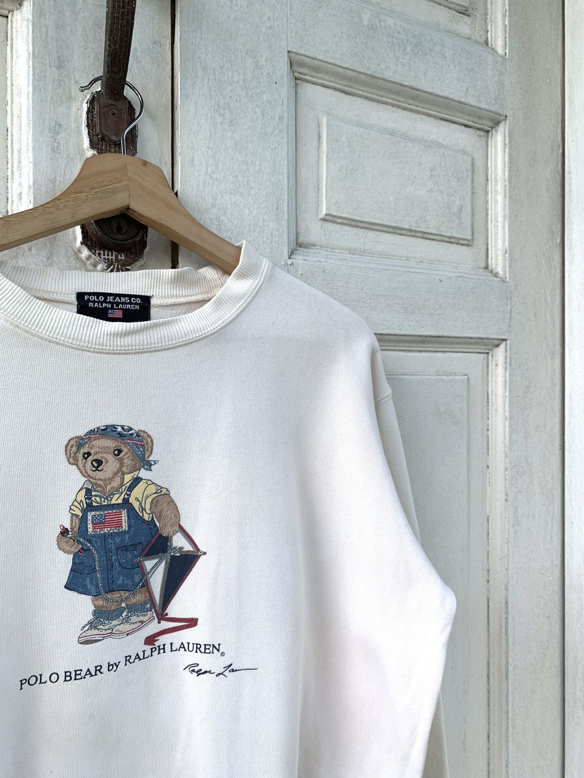Designer × Polo Ralph Lauren × Vintage Rarely Vintage Polo Ralph Lauren Sweatshirt Size US M / EU 48-50 / 2 - 2 Thumbnail