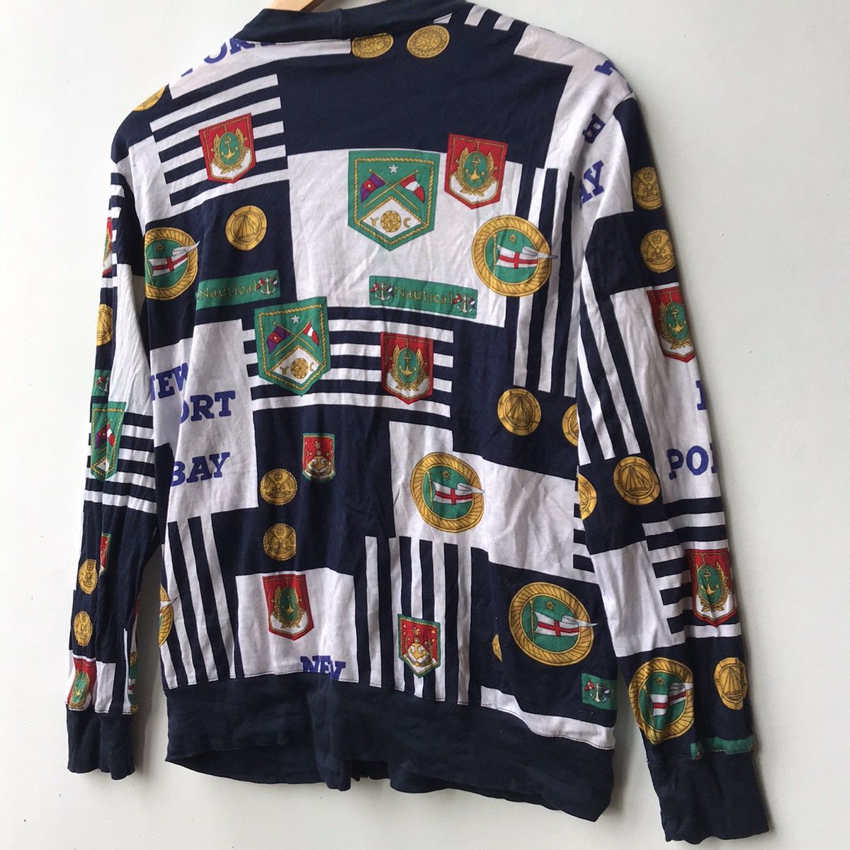 Vintage VINTAGE VOLPATO MADE IN ITALY FULLPRINT BUTTON UP CARDIGAN Size S / US 4 / IT 40 - 6 Thumbnail