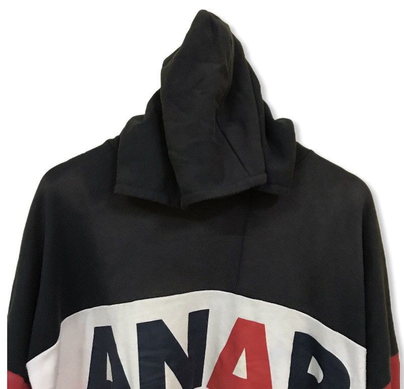 Japanese Brand × Vintage Anap net big logo multicolour hoodie Size US XL / EU 56 / 4 - 4 Thumbnail
