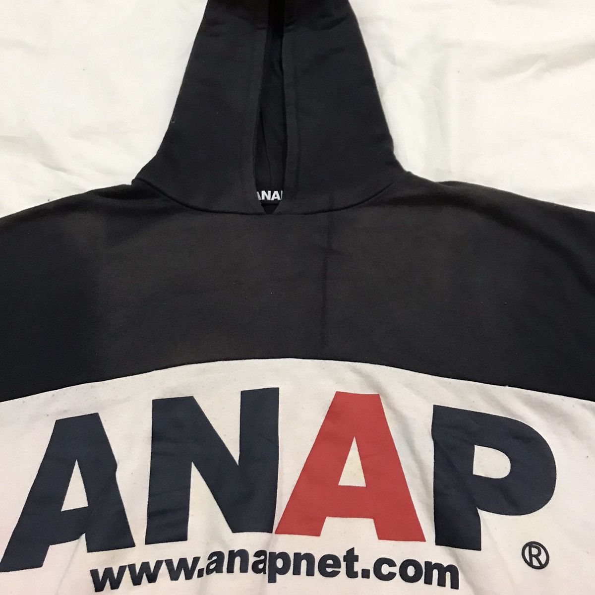Japanese Brand × Vintage Anap net big logo multicolour hoodie Size US XL / EU 56 / 4 - 7 Thumbnail