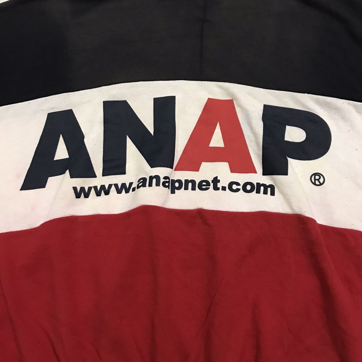 Japanese Brand × Vintage Anap net big logo multicolour hoodie Size US XL / EU 56 / 4 - 6 Thumbnail