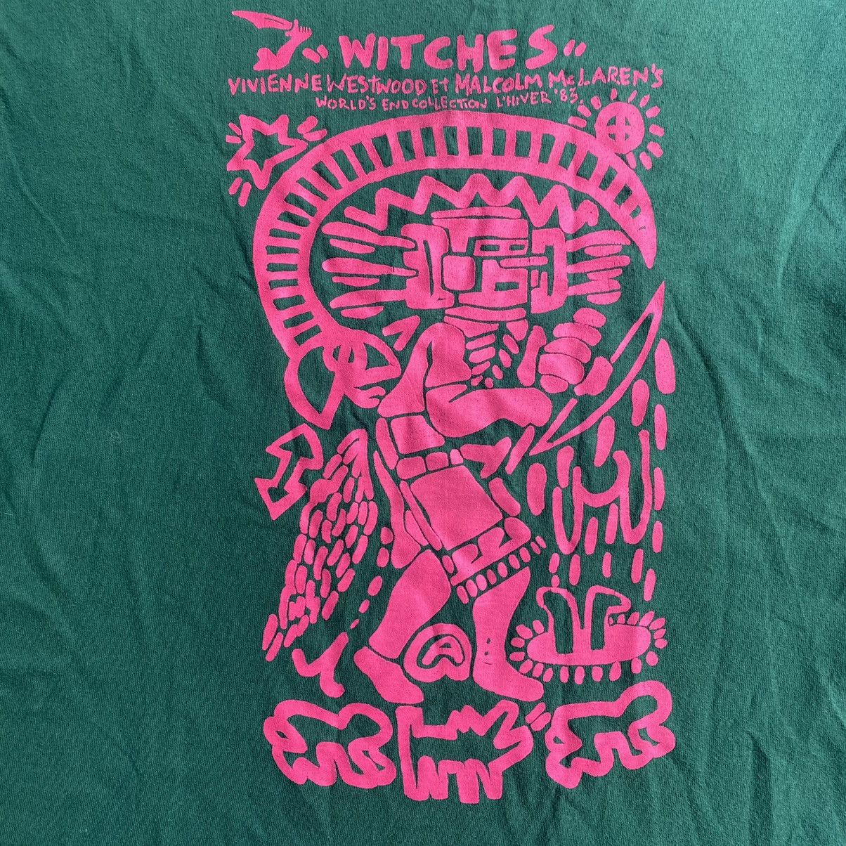 Keith Haring × Malcolm McLaren × Vivienne Westwood Vintage Fall83 “Witches” T Shirt Size US M / EU 48-50 / 2 - 3 Thumbnail