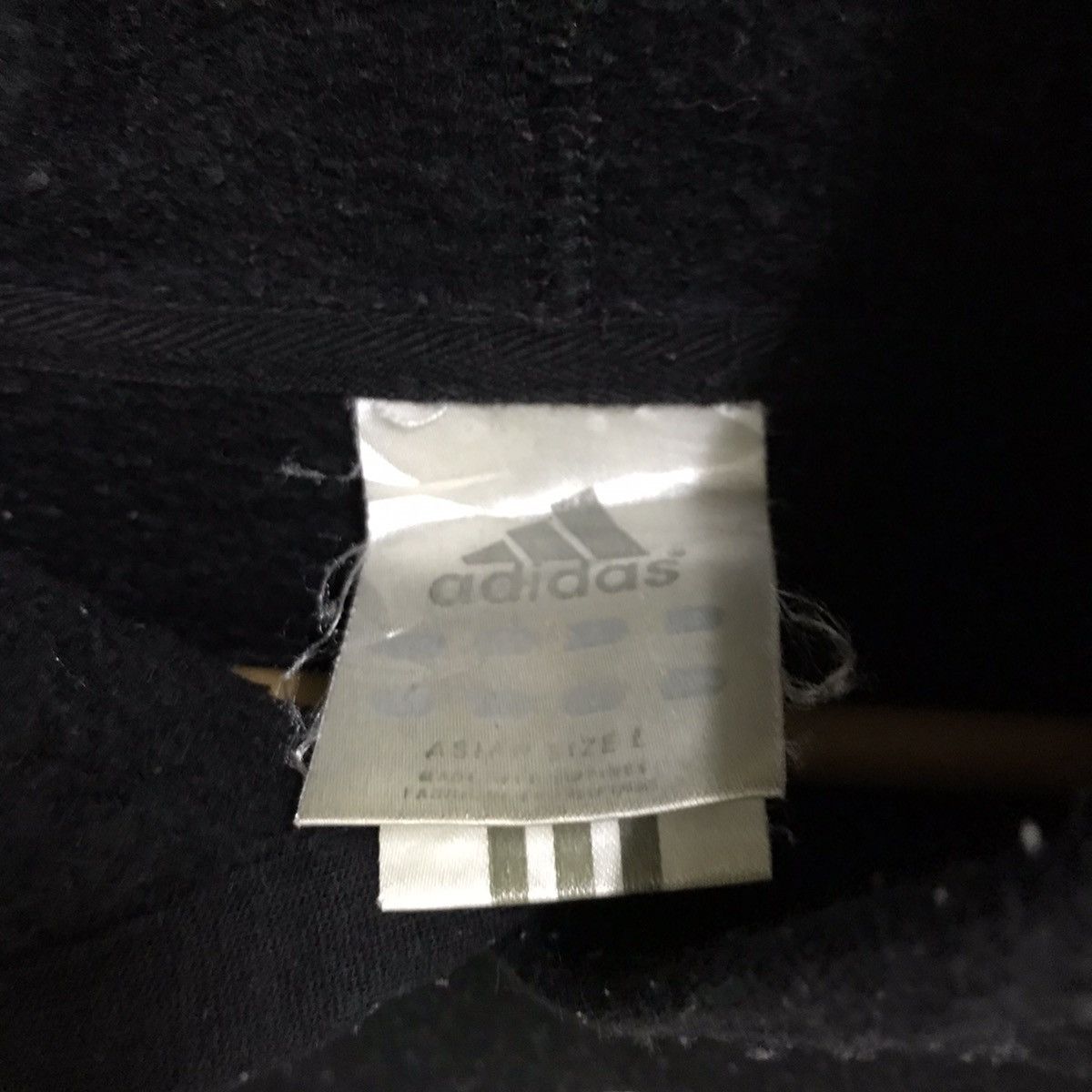 Adidas VINTAGE ADIDAS BIGLOGO PULLOVER HOODIE Size US L / EU 52-54 / 3 - 6 Thumbnail