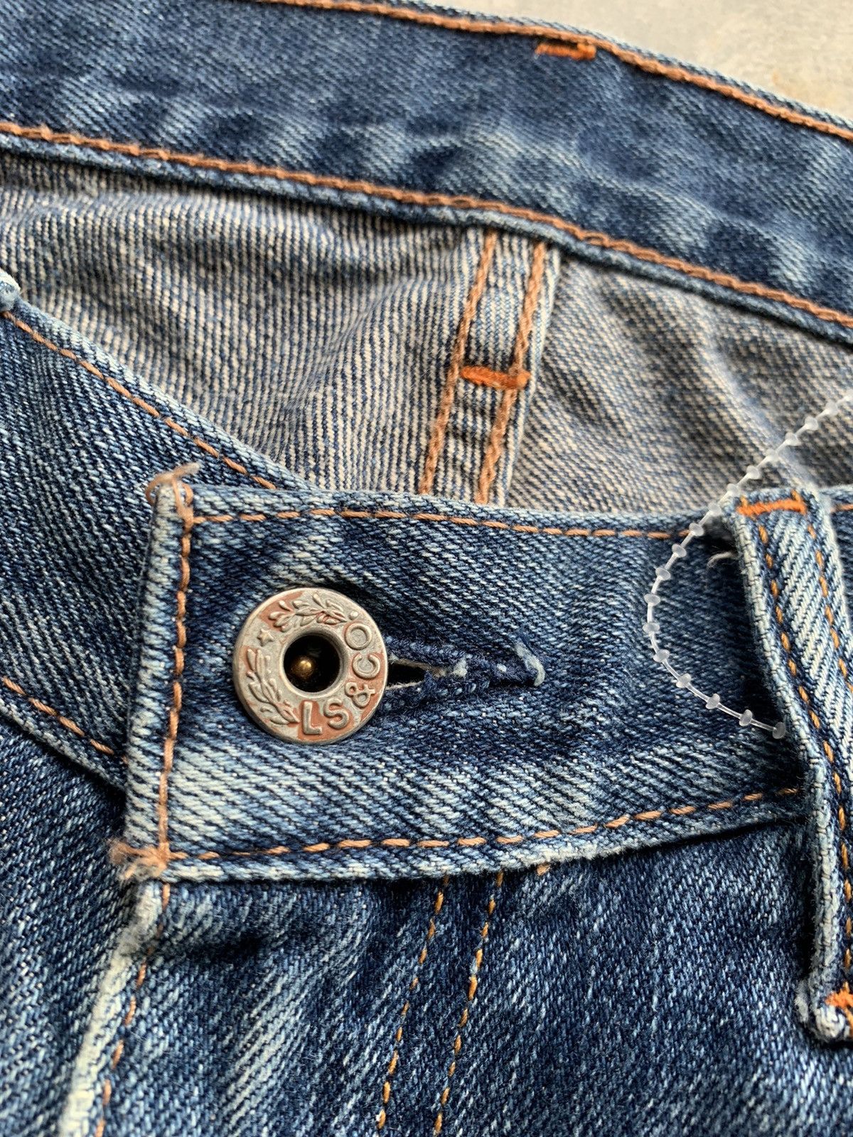 Levi's Vintage Distressed Levis Denim Jeans Pant Size US 30 / EU 46 - 4 Thumbnail