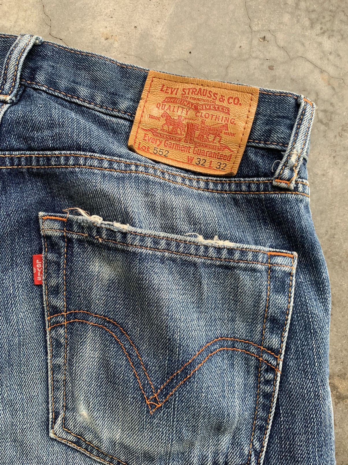 Levi's Vintage Distressed Levis Denim Jeans Pant Size US 30 / EU 46 - 6 Thumbnail