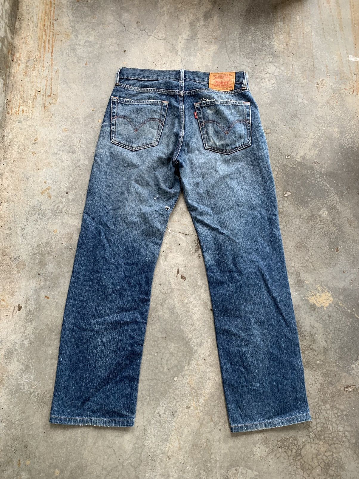 Levi's Vintage Distressed Levis Denim Jeans Pant Size US 30 / EU 46 - 2 Thumbnail
