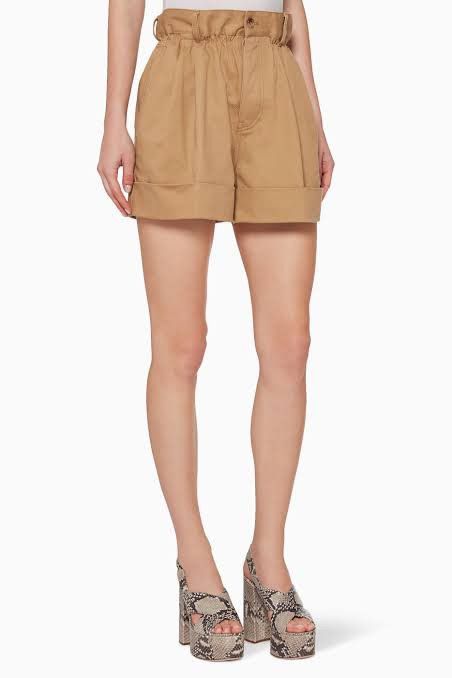 Miu Miu Miu Miu Drill High Waist Short Size 25" / US 0 / IT 36 - 2 Thumbnail