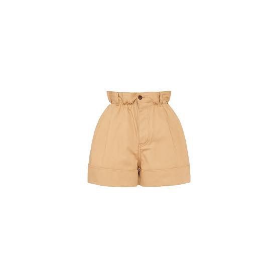 Miu Miu Miu Miu Drill High Waist Short Size 25" / US 0 / IT 36 - 1 Thumbnail