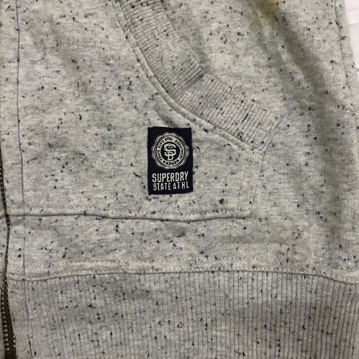 Japanese Brand × Superdry SUPERDRY - EMBROIDERED LOGO ZIPPER HOODIES Size US XS / EU 42 / 0 - 9 Thumbnail