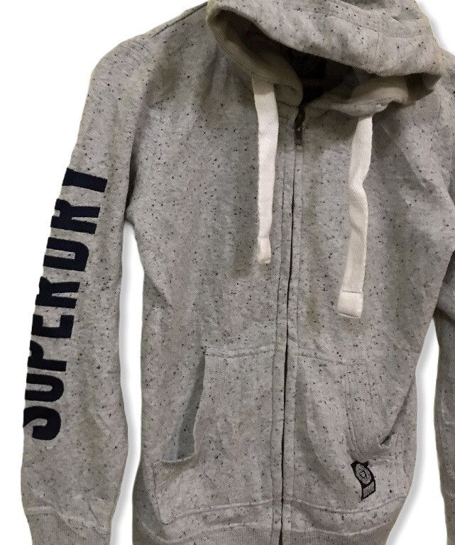 Japanese Brand × Superdry SUPERDRY - EMBROIDERED LOGO ZIPPER HOODIES Size US XS / EU 42 / 0 - 2 Thumbnail