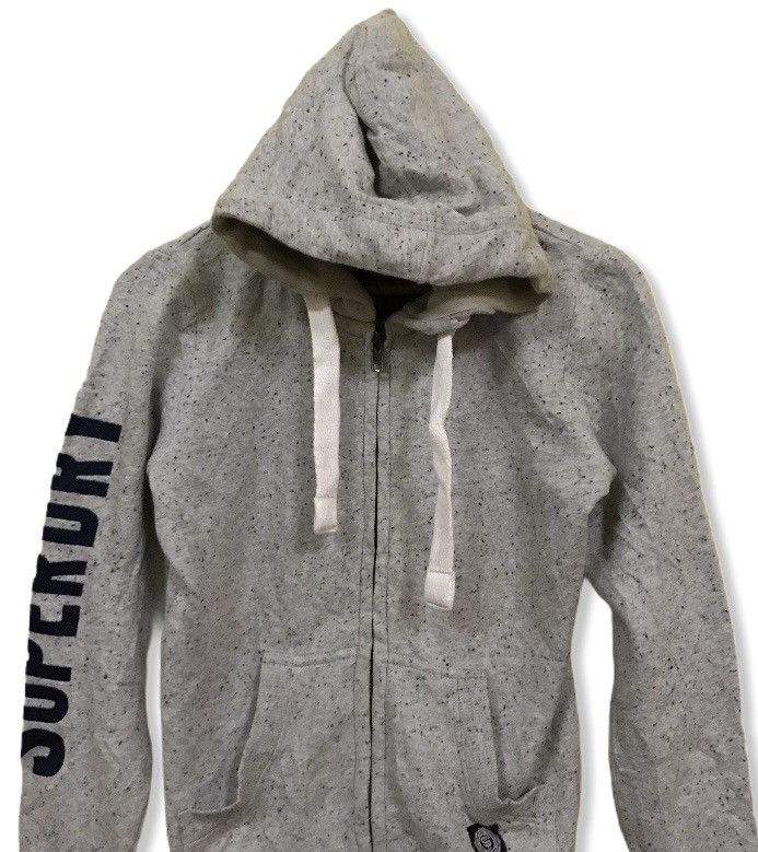 Japanese Brand × Superdry SUPERDRY - EMBROIDERED LOGO ZIPPER HOODIES Size US XS / EU 42 / 0 - 4 Thumbnail