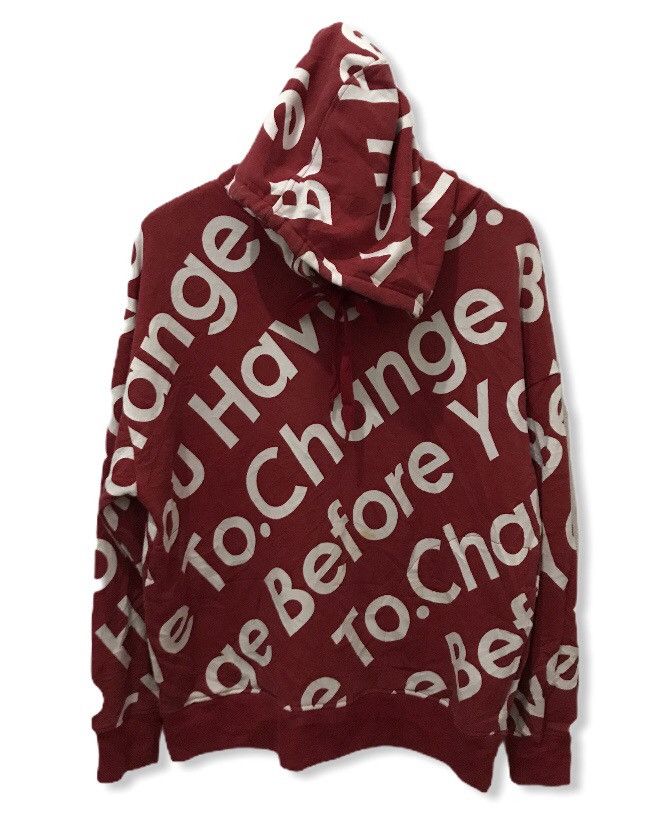 image of Place Plan Fullprint Hoodie Nice Design in Red, Men's (Size Medium)