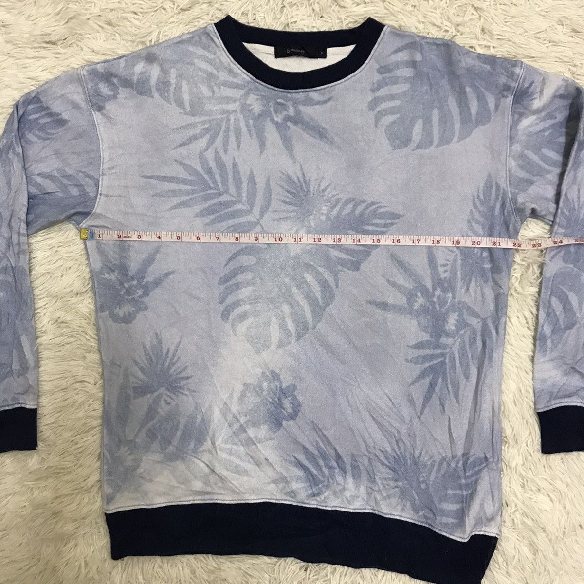 Japanese Brand × RAGEBLUE Rageblue flora design sweatshirt Size US M / EU 48-50 / 2 - 8 Thumbnail
