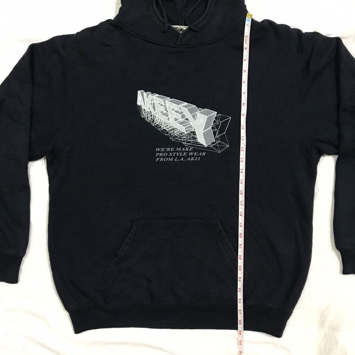 AKEEY pRo style wear block logo hoodie