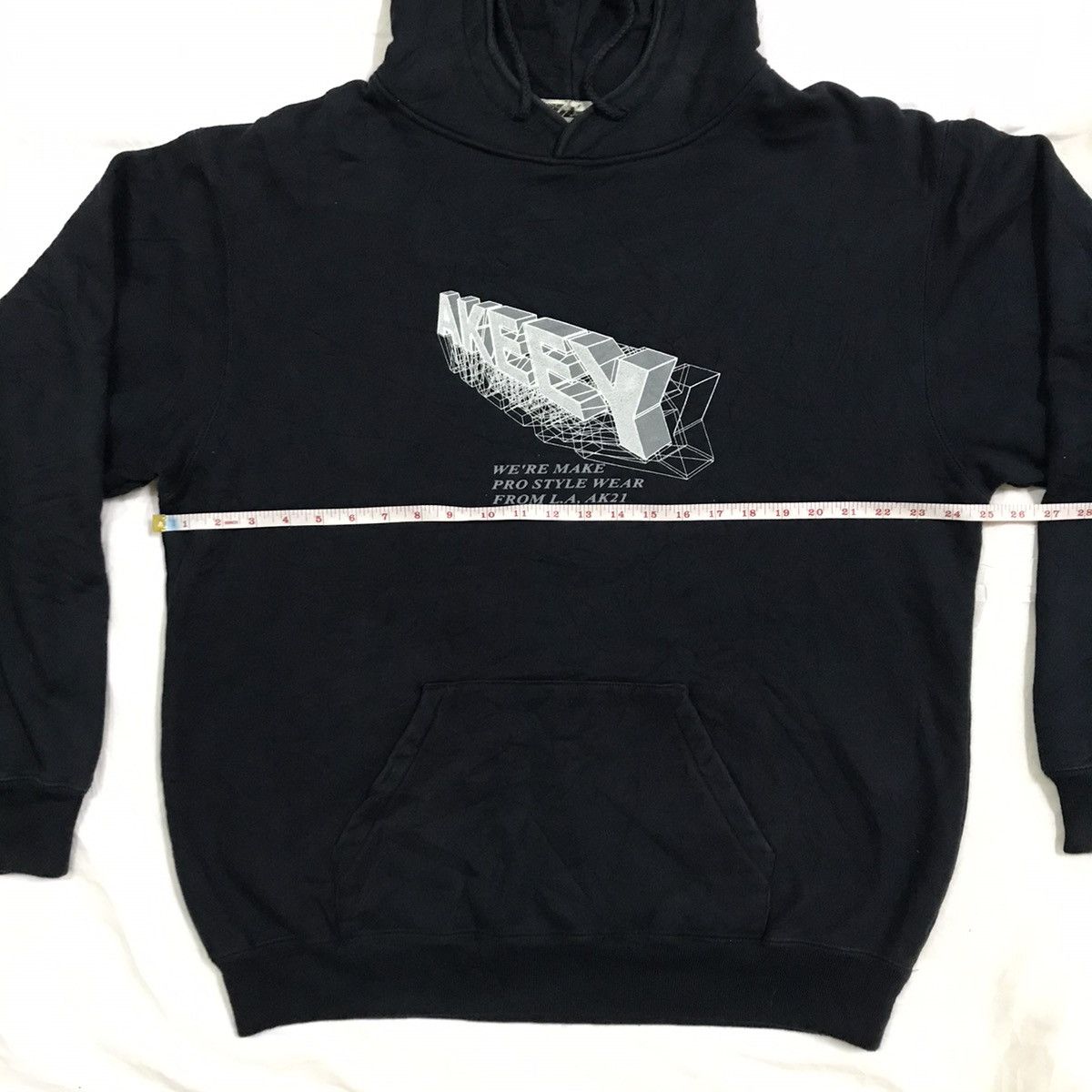 AKEEY pRo style wear block logo hoodie