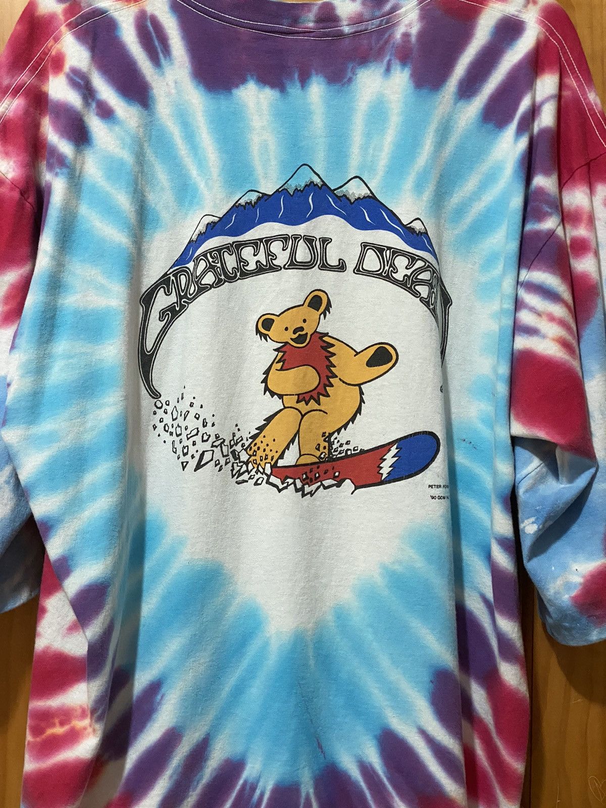 Grateful Dead Vintage Grateful Dead Snowboarding tee Size US XL / EU 56 / 4 - 2 Thumbnail