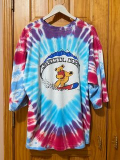 Vintage Grateful Dead Snow David Opie Tie Dye T-Shirt