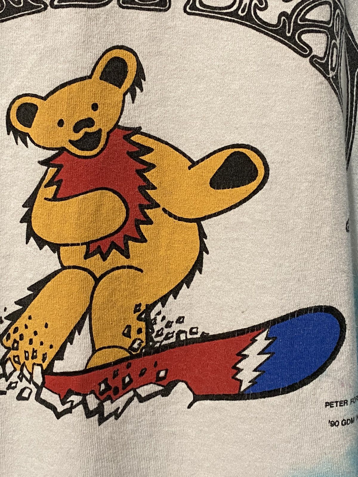 Grateful Dead Vintage Grateful Dead Snowboarding tee Size US XL / EU 56 / 4 - 3 Thumbnail