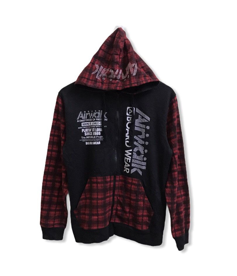 Airwalk × Japanese Brand Airwalk boardwear over writing hoodie Size US S / EU 44-46 / 1 - 3 Thumbnail