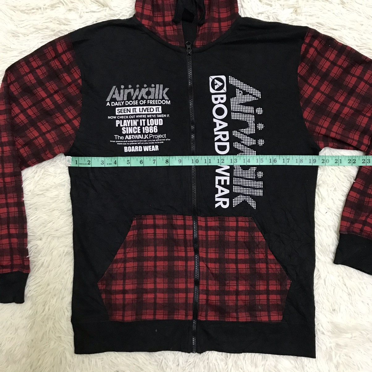 Airwalk × Japanese Brand Airwalk boardwear over writing hoodie Size US S / EU 44-46 / 1 - 9 Thumbnail