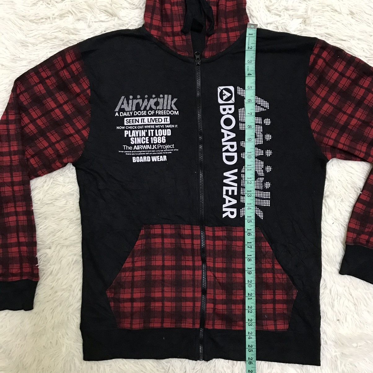 Airwalk × Japanese Brand Airwalk boardwear over writing hoodie Size US S / EU 44-46 / 1 - 10 Thumbnail