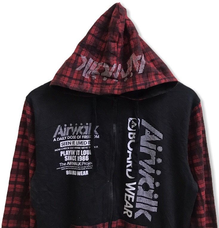Airwalk × Japanese Brand Airwalk boardwear over writing hoodie Size US S / EU 44-46 / 1 - 4 Thumbnail