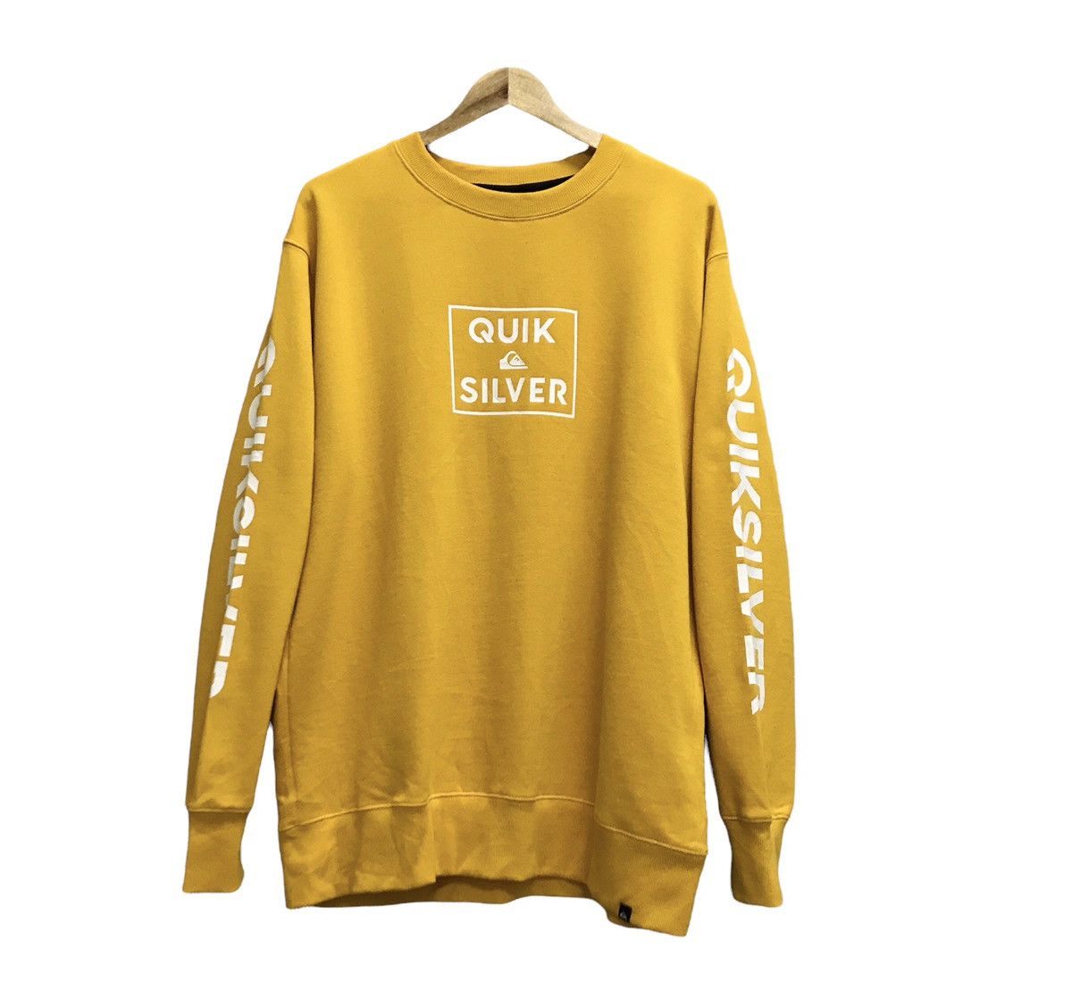 Quiksilver boxlogo surfing sweatshirt