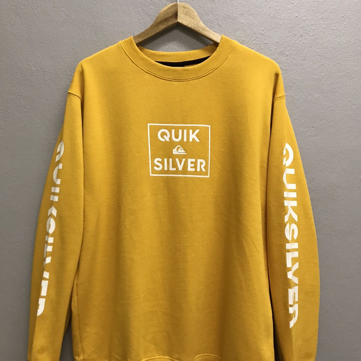 Quiksilver Quiksilver boxlogo surfing sweatshirt Size US XL / EU 56 / 4 - 3 Thumbnail