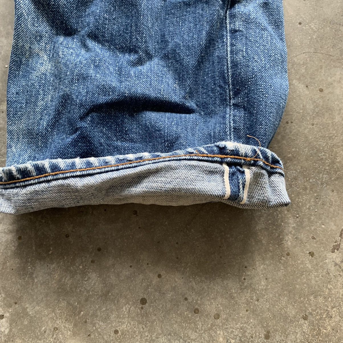Levi's Vintage 90s Levis Big E Trashed Distressed Jeans Denim Pant Size US 29 - 3 Thumbnail