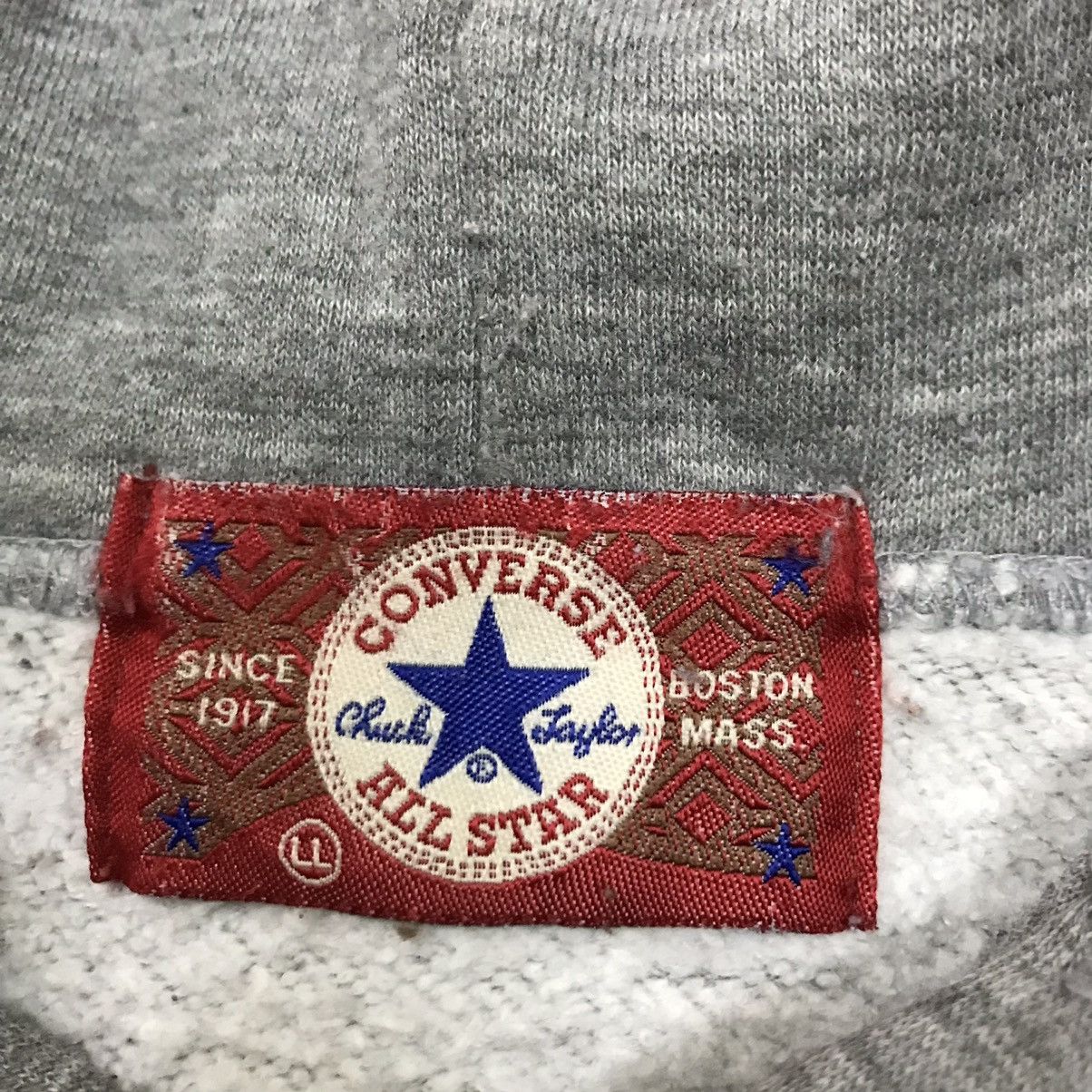 Converse Vintage 90s Converse All star biglogo pullover hoodie Size US XL / EU 56 / 4 - 10 Thumbnail
