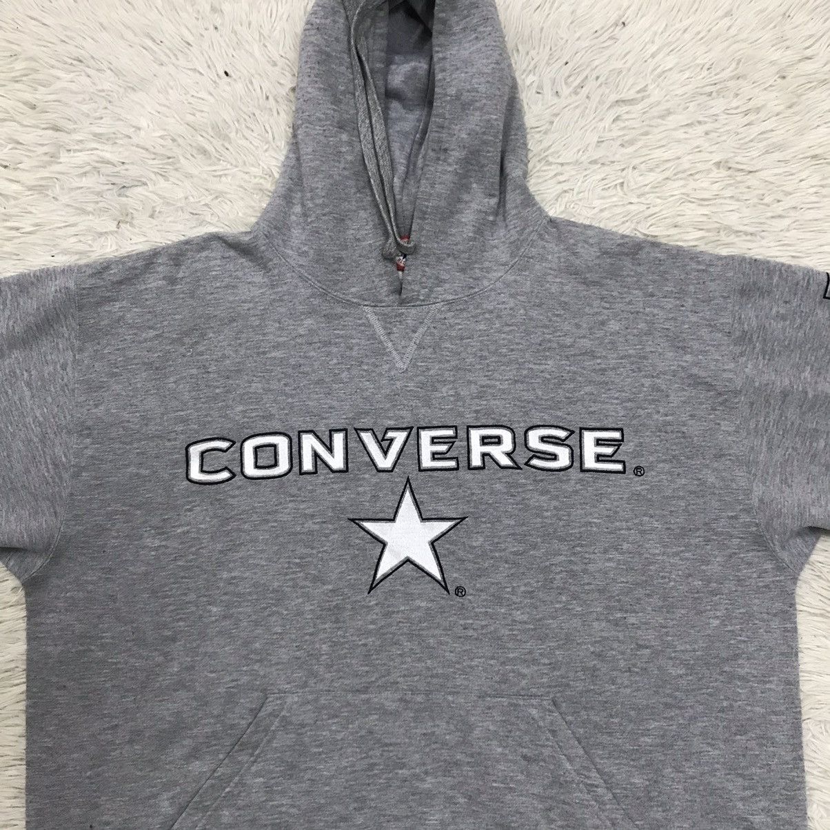 Converse Vintage 90s Converse All star biglogo pullover hoodie Size US XL / EU 56 / 4 - 8 Thumbnail