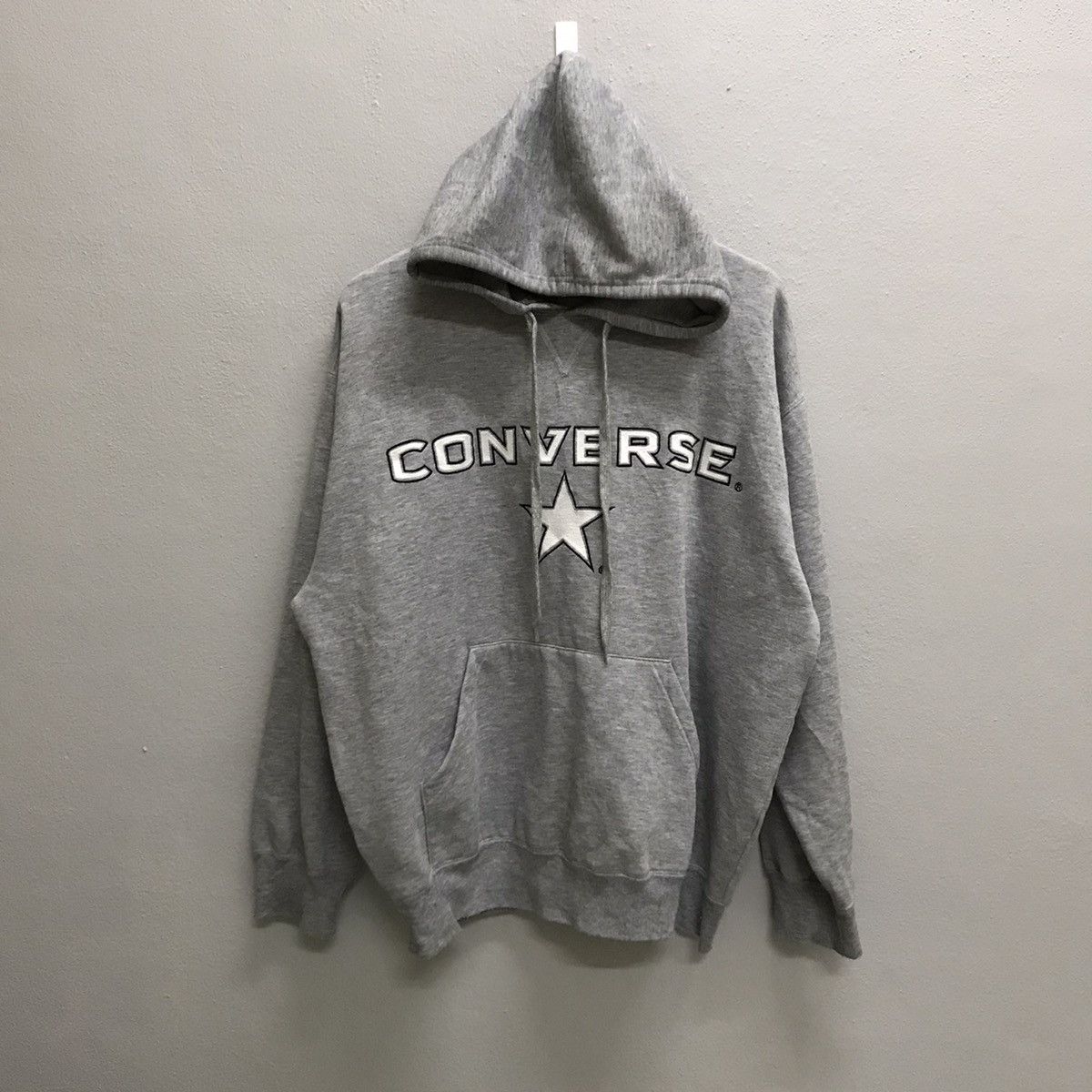 Converse Vintage 90s Converse All star biglogo pullover hoodie Size US XL / EU 56 / 4 - 3 Thumbnail