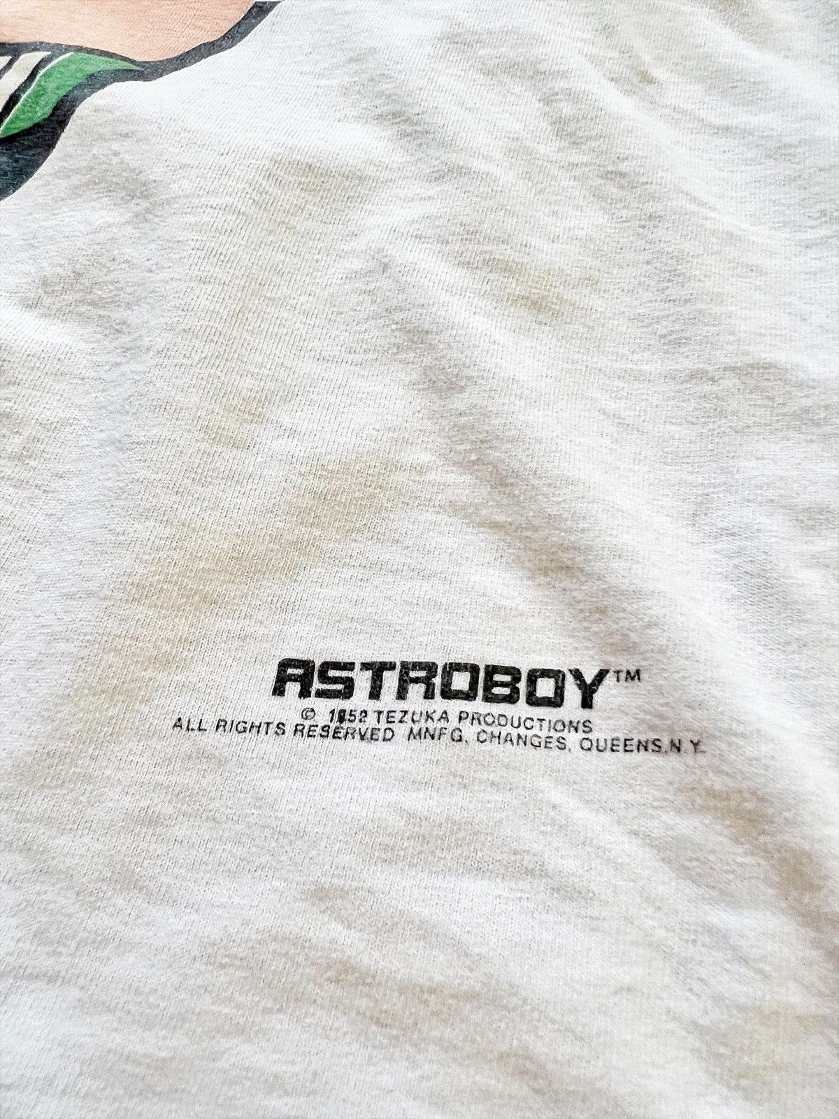 Vintage Vintage 1990’s Astro Boy Distressed Shirt Size US XL / EU 56 / 4 - 5 Thumbnail