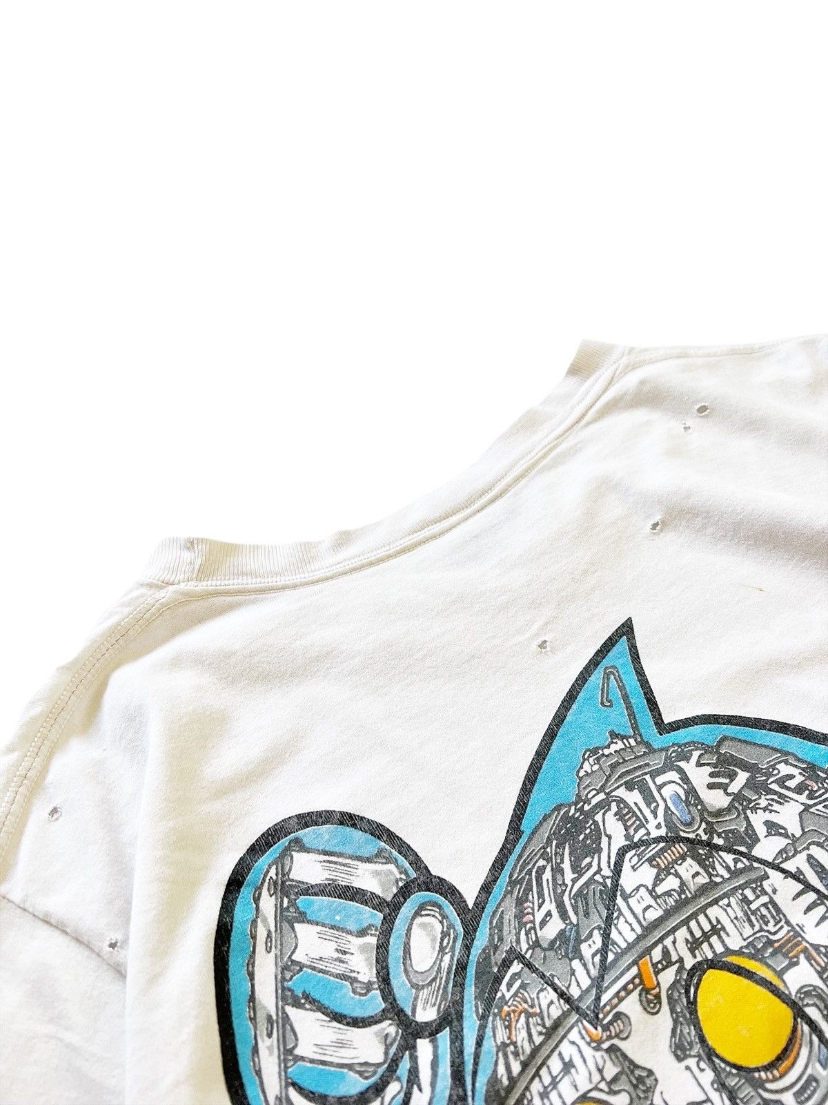 Vintage Vintage 1990’s Astro Boy Distressed Shirt Size US XL / EU 56 / 4 - 9 Thumbnail