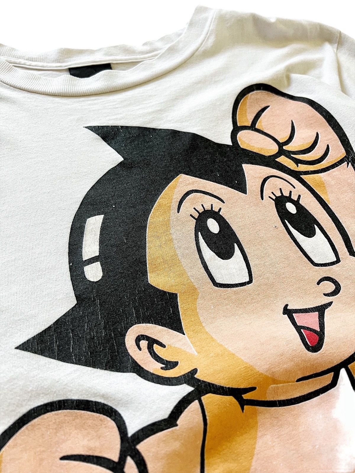 Vintage Vintage 1990’s Astro Boy Distressed Shirt Size US XL / EU 56 / 4 - 3 Thumbnail