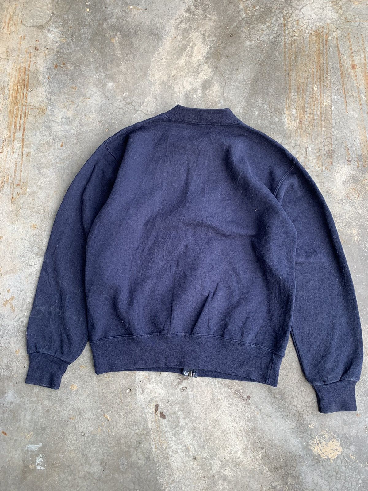 Russell Athletic Vintage Russell Athletic Plain Zip Up Jacket Size US L / EU 52-54 / 3 - 2 Thumbnail