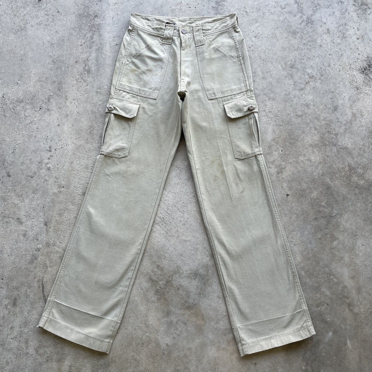 image of Voodoo Tactical Vintage Japanese Faded Multipocket Cargo Pants Tactical W28 in Nude, Men's