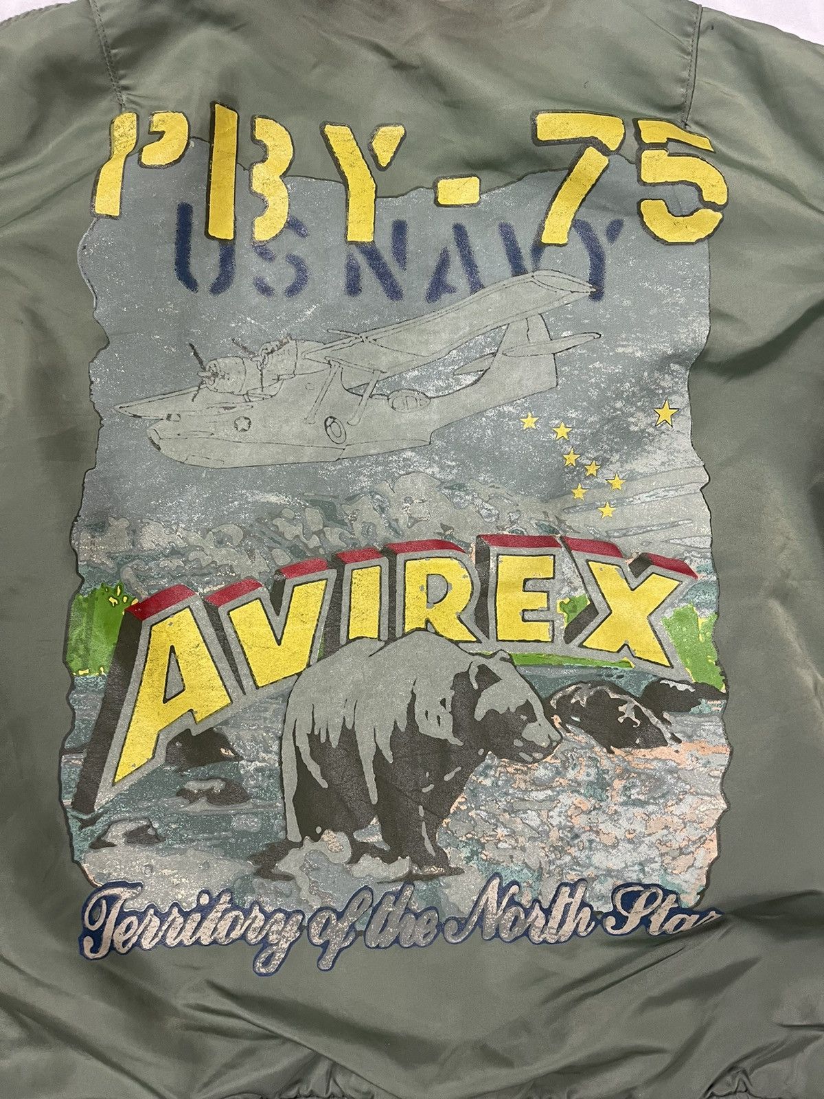 Avirex Flight jacket avirex MA-1 with print us navy Size US M / EU 48-50 / 2 - 6 Thumbnail