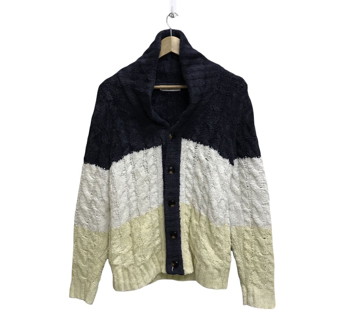 Japanese Brand × Vintage Gelato Pique Homme Button Up knit Sweater Size S / US 4 / IT 40 - 1 Thumbnail