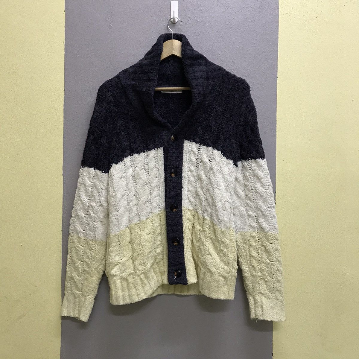 Japanese Brand × Vintage Gelato Pique Homme Button Up knit Sweater Size S / US 4 / IT 40 - 3 Thumbnail