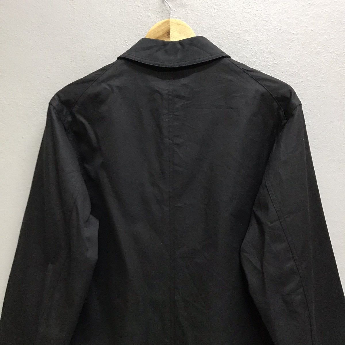 Japanese Brand Sec inter PLG canvas snap button long jacket Size US M / EU 48-50 / 2 - 8 Thumbnail