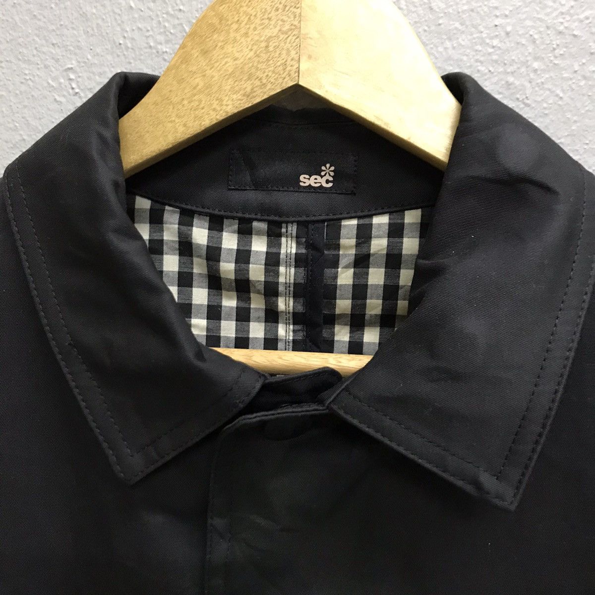 Japanese Brand Sec inter PLG canvas snap button long jacket Size US M / EU 48-50 / 2 - 5 Thumbnail