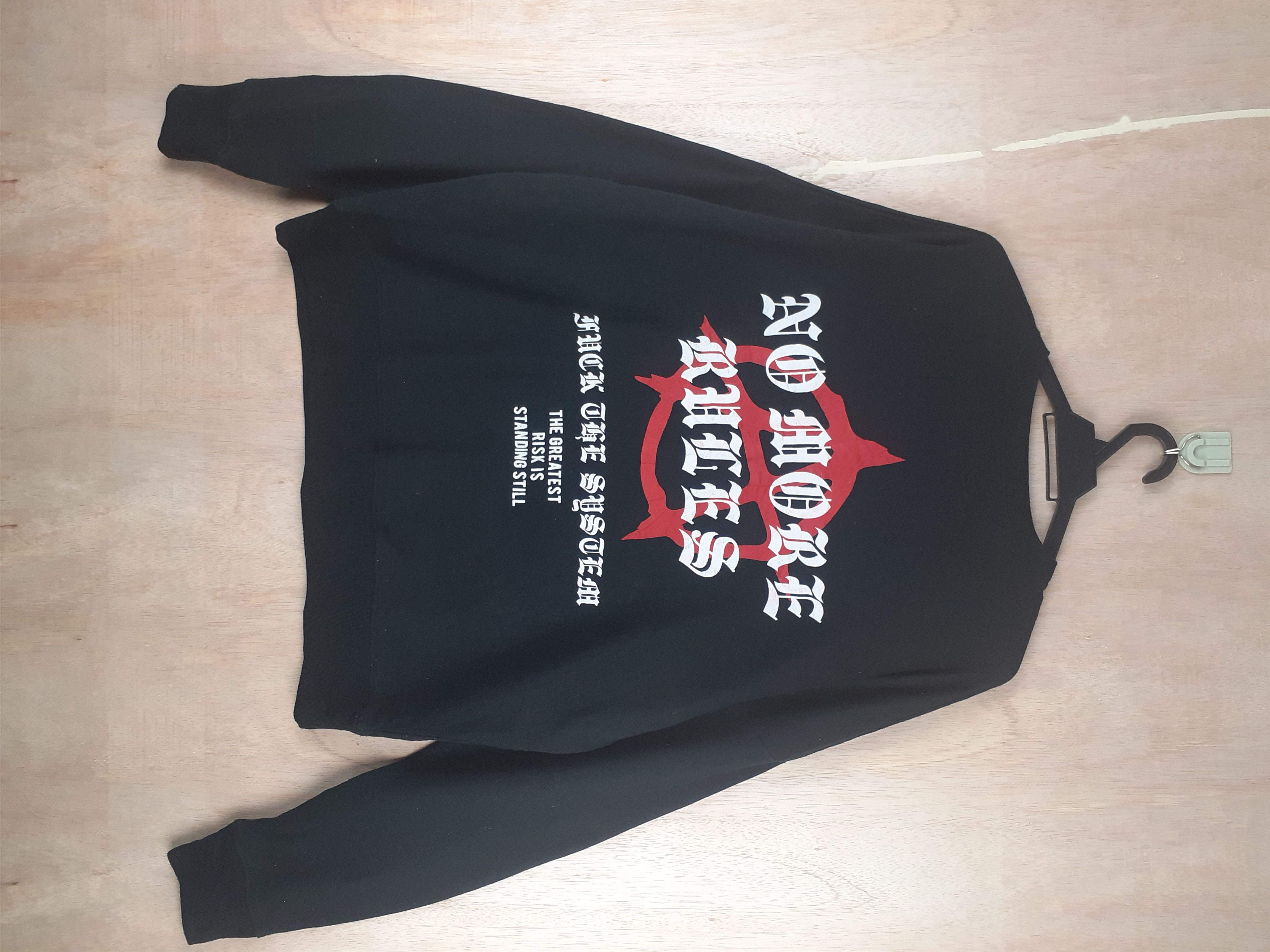 image of Seditionaries x The Anarchy Anarchy No More Rules Fuck The System Sweaters 2781Dll in Black (Size X