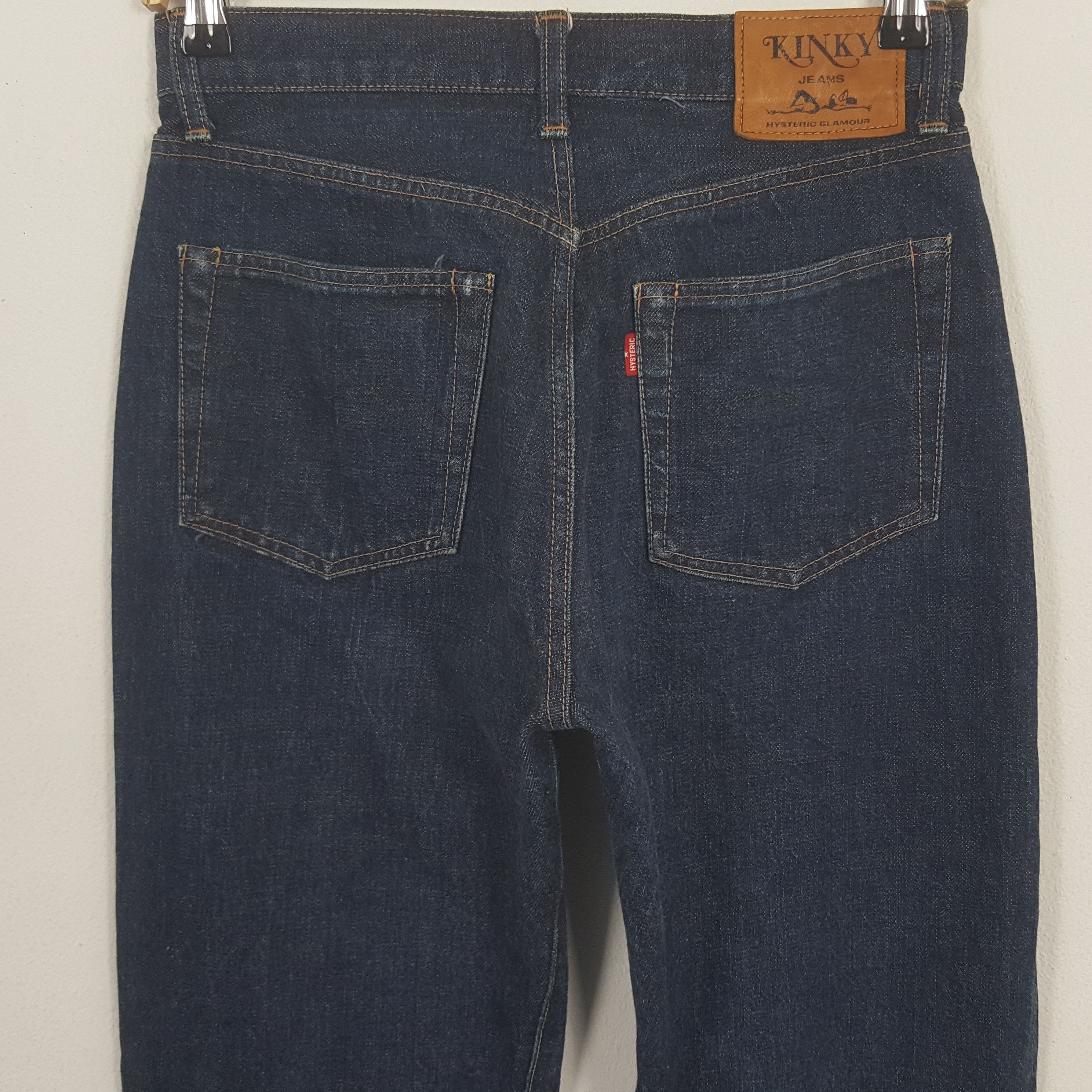 Hysteric Glamour × Vintage Vintage Hysteric Glamour Custom Rare Design Denim Size US 27 - 5 Thumbnail