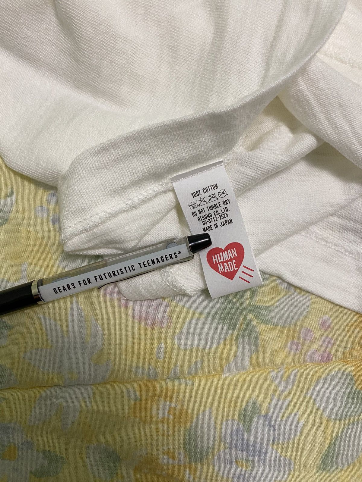 Human Made Human Made Heart Logo With Date Size US XL / EU 56 / 4 - 7 Thumbnail