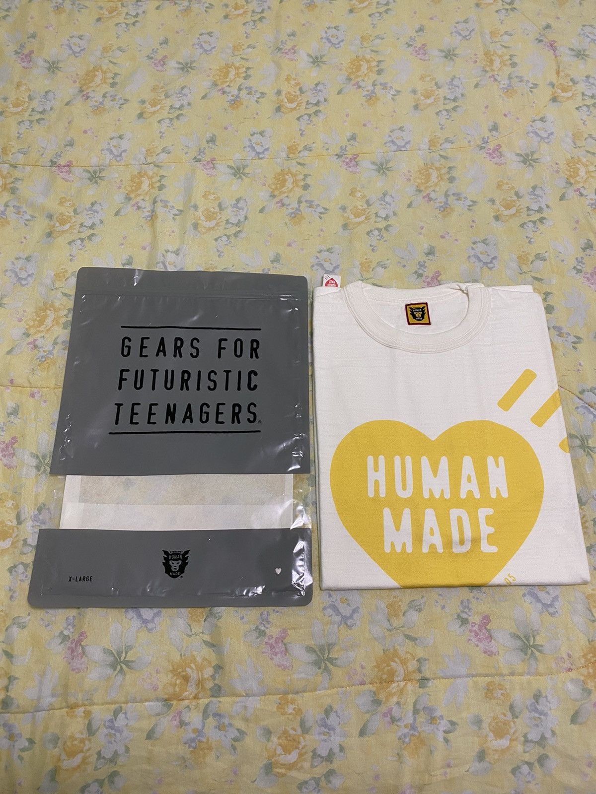 Human Made Heart Logo With Date