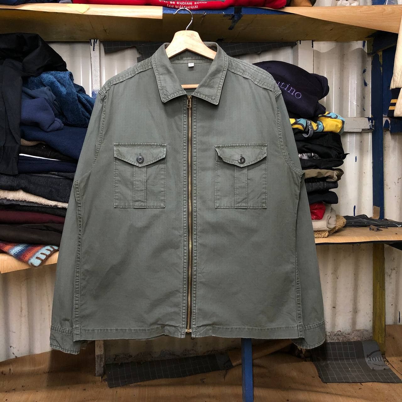 Japanese Brand × Uniqlo Uniqlo Double Pocket Jacket Size US L / EU 52-54 / 3 - 1 Thumbnail