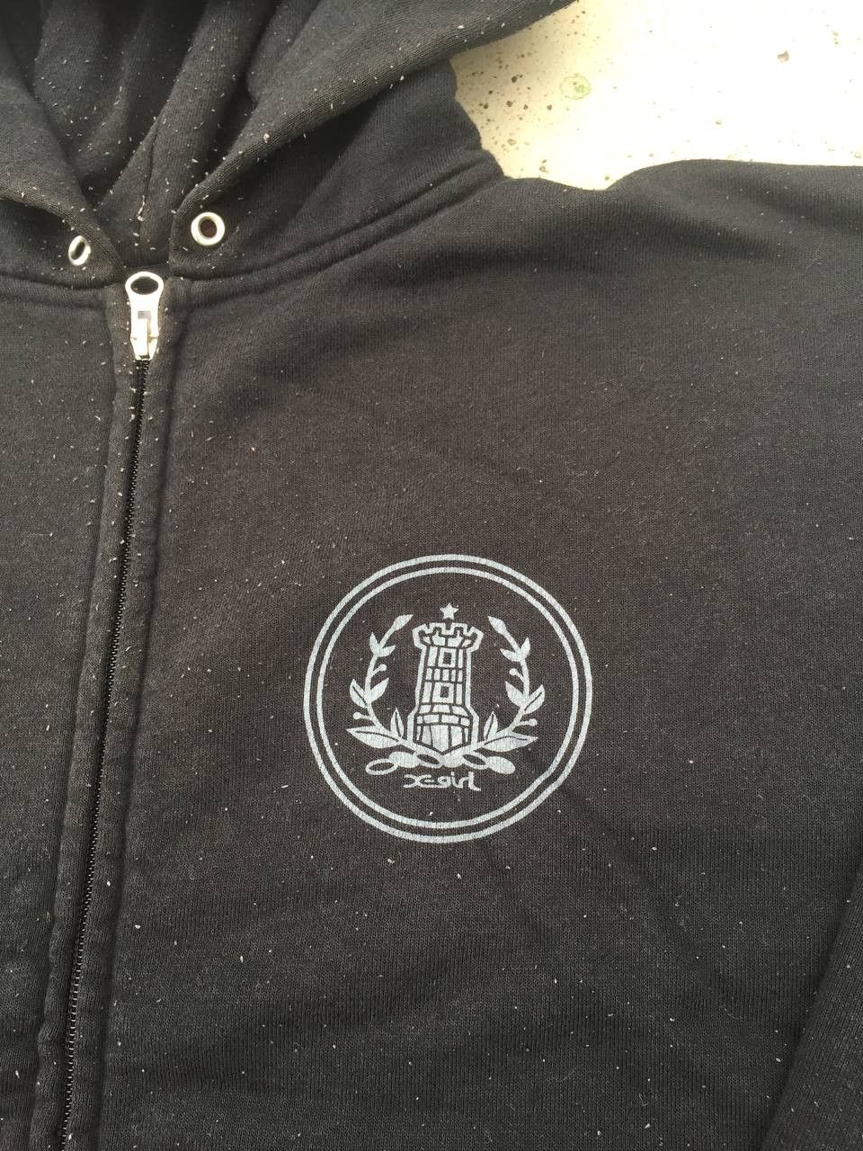 Japanese Brand Vintage X-Girl Castle Logo Fullzip Hoodie Size US M / EU 48-50 / 2 - 3 Thumbnail
