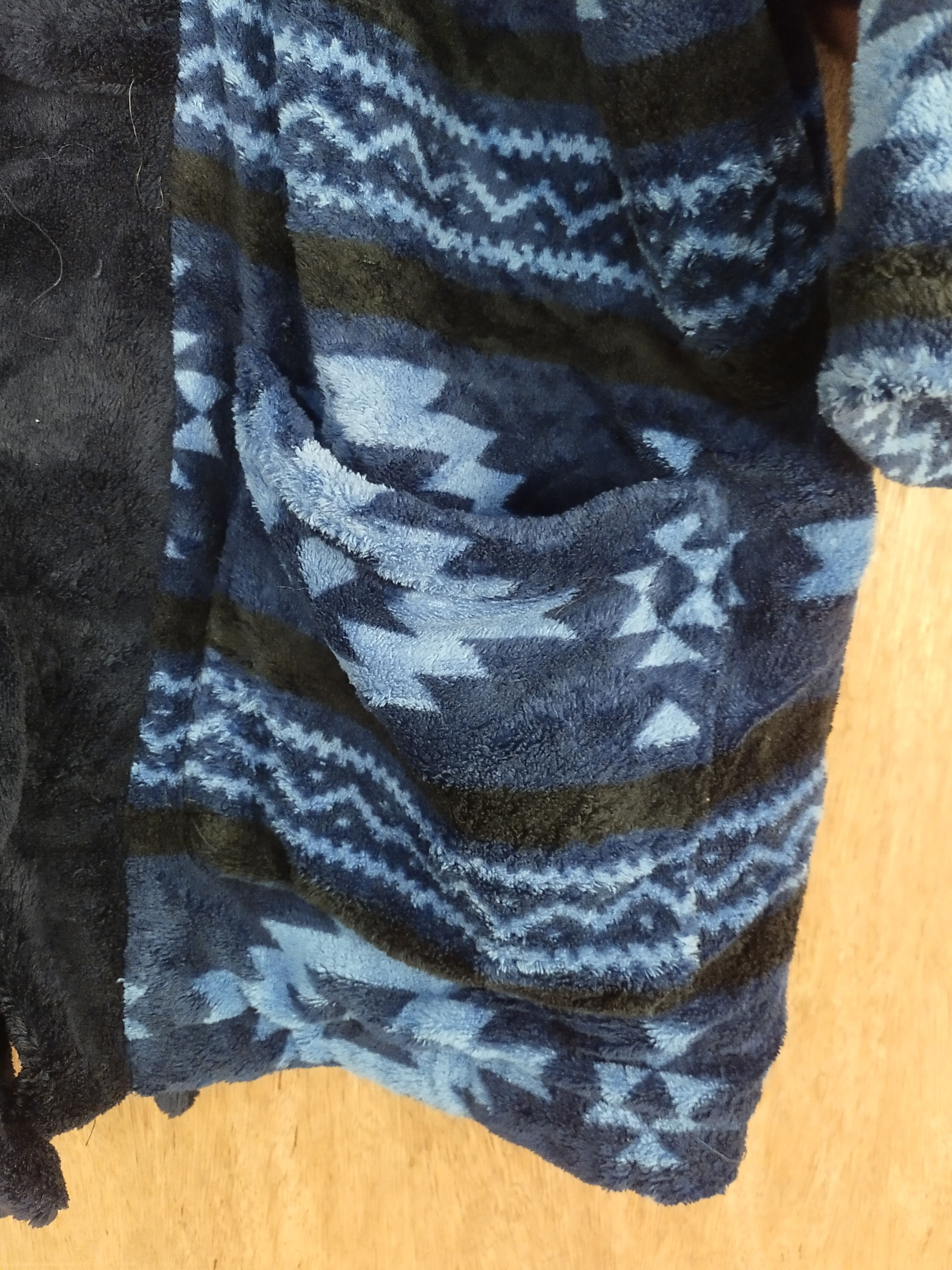 Japanese Brand Japan navajo kimono Blue/black cardigan #S100 Size US XL / EU 56 / 4 - 4 Thumbnail